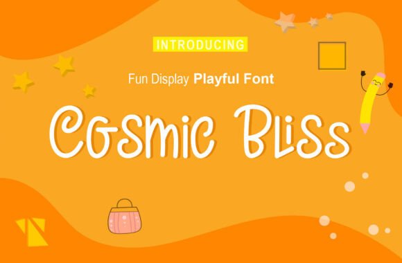 Cosmic Bliss: A Playful Font for Web Design