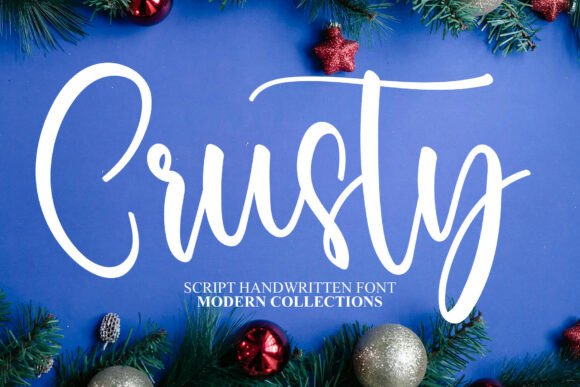 Crusty Font Review: A Dainty Script for Digital Design