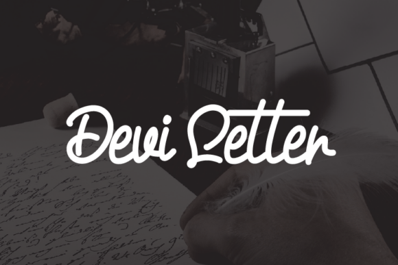 Devi Letter: A Modern Typeface for Digital Elegance