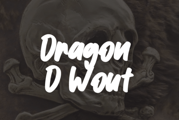 Dragon D Wout: A Modern Typeface for Bold Campaigns