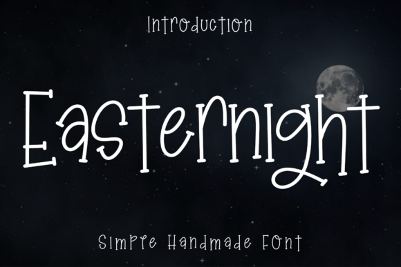 Easternight: A Refined Script Typeface for Modern Editorial Design