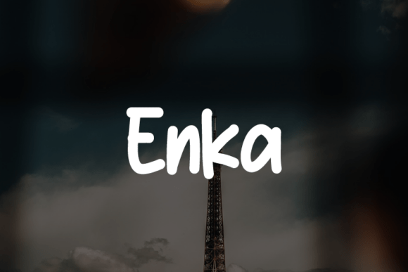 Enka Typeface: Elevating Web Design with Modern Script