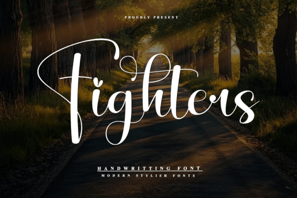Fighters Font: A Sweet Script for Handmade Creators