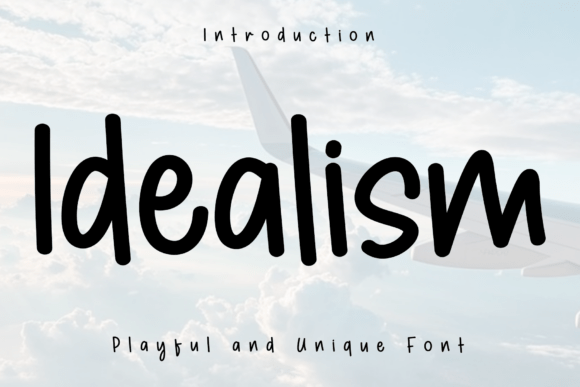 Idealism: A Modern Script Font for Web Design