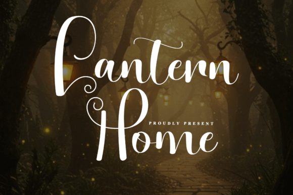 Lantern Home Font for Crafters & Sellers