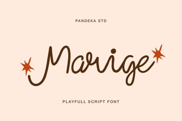 Marige Font: Elevate Your Campaign Visuals