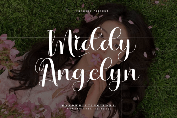 Middy Angelyn: A Timeless Handwritten Font for Branding