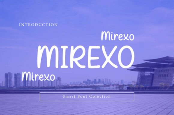 Mirexo: A Handwritten Font for Modern Branding