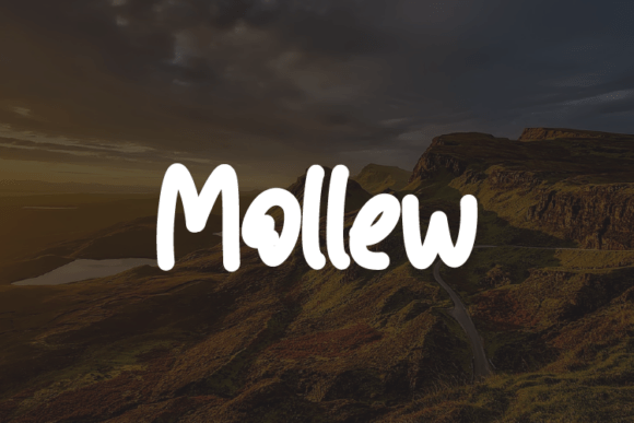 Mollew: A Modern Typeface for Clear Branding
