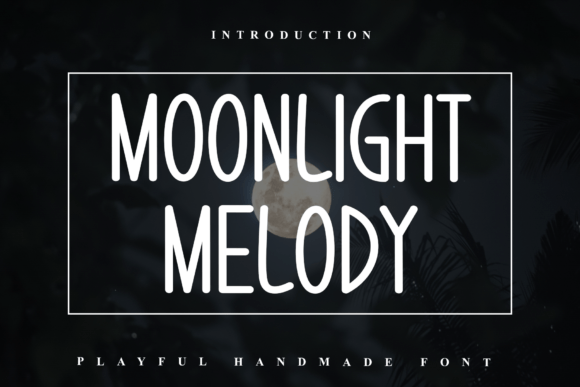 Moonlight Melody Font for Editorial Design