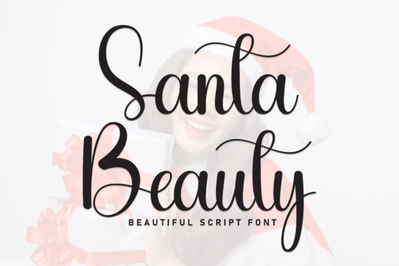 Santa Beauty: A Script Font for Elegant Branding