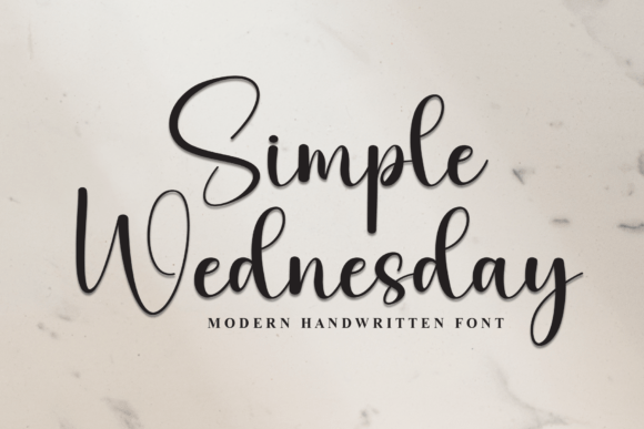 Simple Wednesday: A Modern Handwritten Font for Web Design