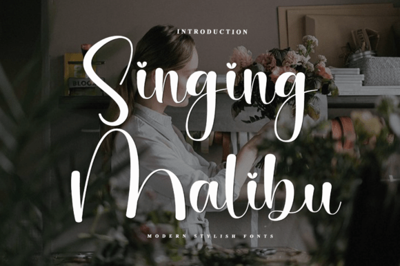 Singing Malibu: A Handwritten Font for Branding
