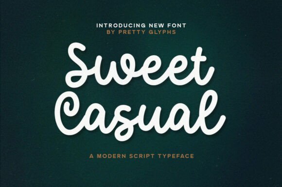 Sweet Casual Typeface for Clear Campaigns