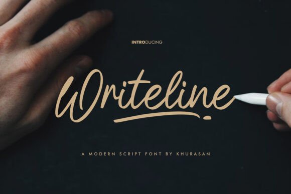 Writeline: A Modern Script Font for Web Design